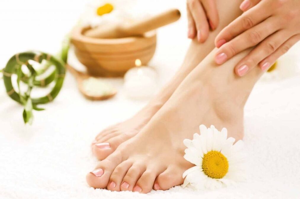 pėdų higiena, siekiant išvengti odos grybelio